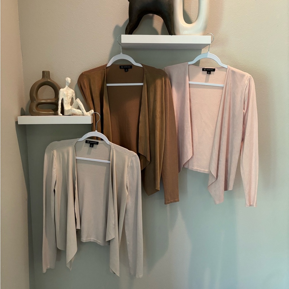 Suede Waterfall Cardigan - image 1